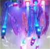 Colorful LED Light 8pin USB Data Sync Charging Charger Cable Cord Wire