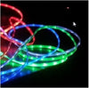 Colorful LED Light 8pin USB Data Sync Charging Charger Cable Cord Wire