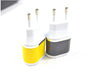 2 Ports EU AC Travel USB Wall Charger HTC Cell Phones Adapter