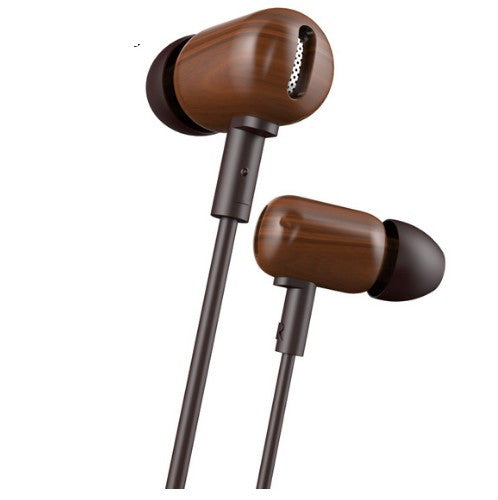 Headphones Bass HIFI Fever DIY Wooded Headset