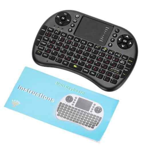 Mini USB Wireless Keyboard Touchpad