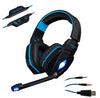 LED Stereo PC Headphone With Microphone