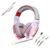 LED Stereo PC Headphone With Microphone